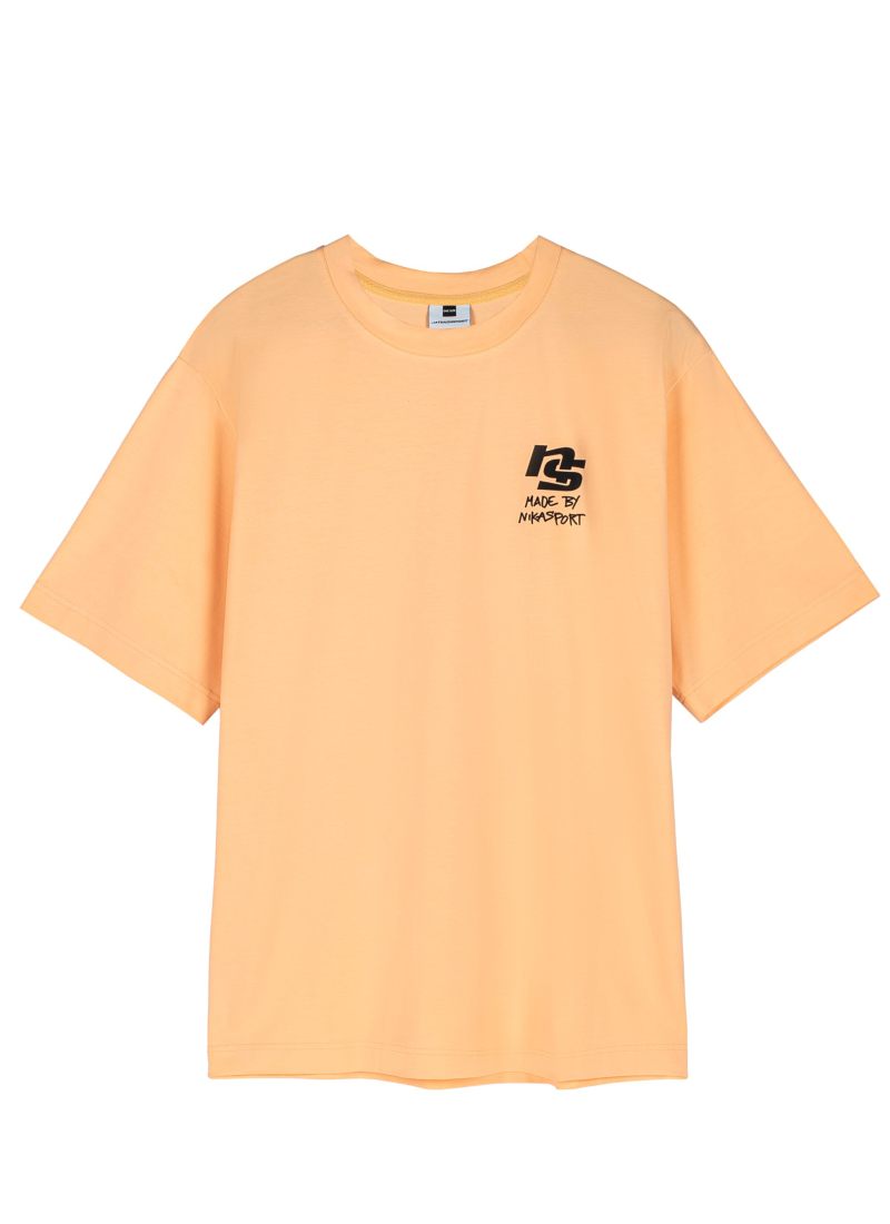 Футболка Oversize I’m the art Nikasport, M4ITA43-PEA, цвет персик