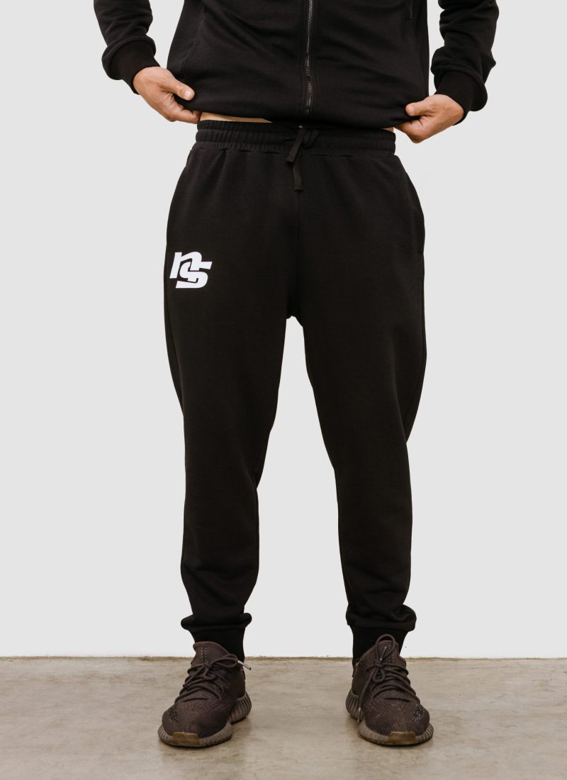 Брюки джоггеры Black&White Nikasport, M4BW83-BLK, цвет черный