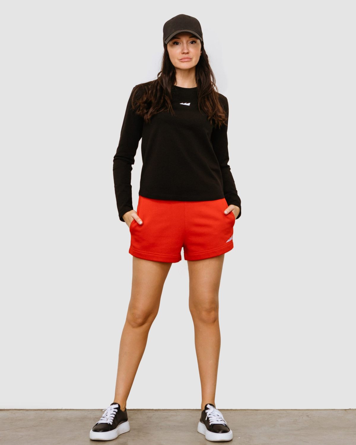 Лонгслив Black&White Nikasport, BW16-W12-BLK, цвет черный