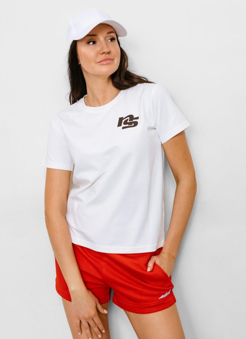 Футболка Regular Black & White Nikasport, BW11-W72-WHT, цвет белый