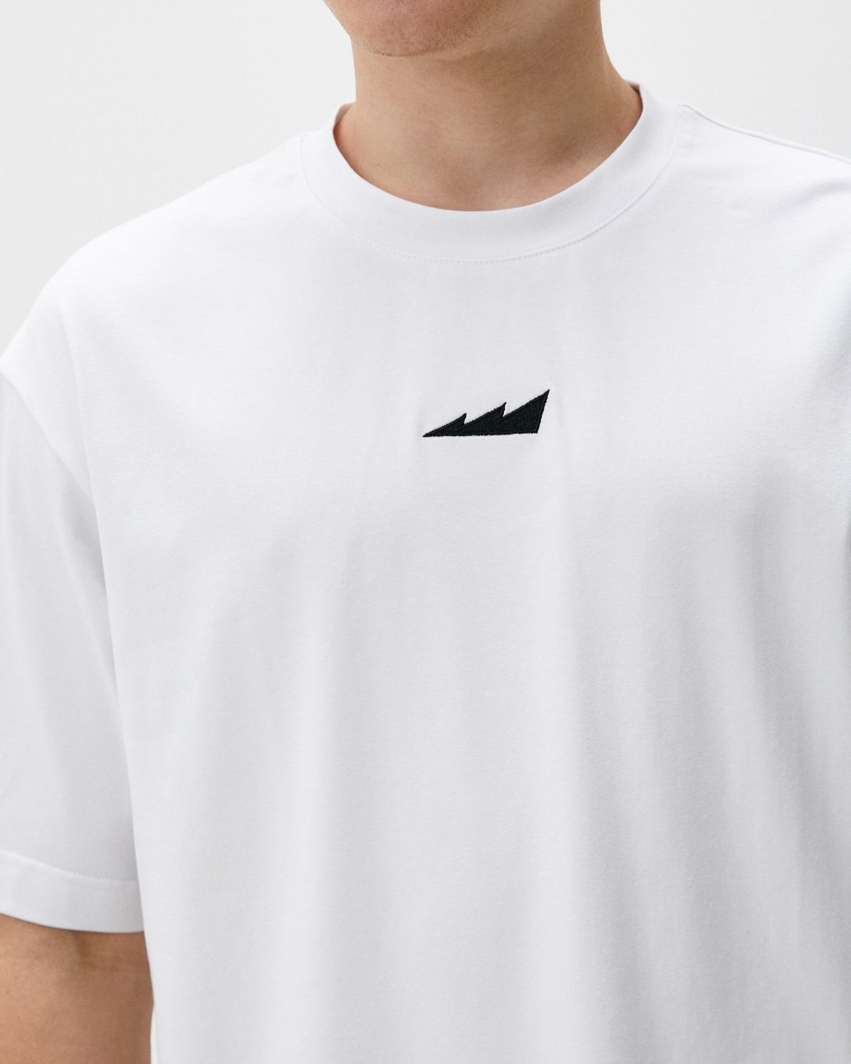 Футболка Oversize Classic Nikasport, CL12-M11-WHT, цвет белый