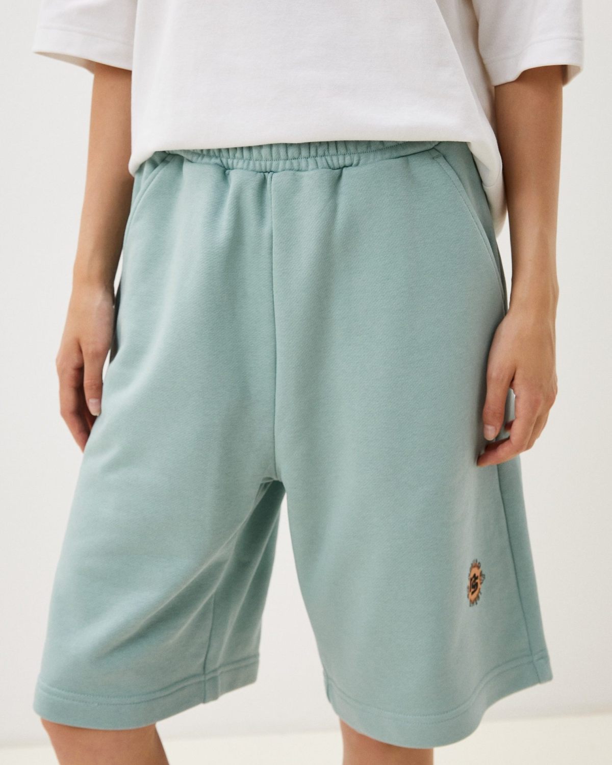 Шорты Oversize Sweet nature Nikasport, W4SN92-MNT, цвет мятный