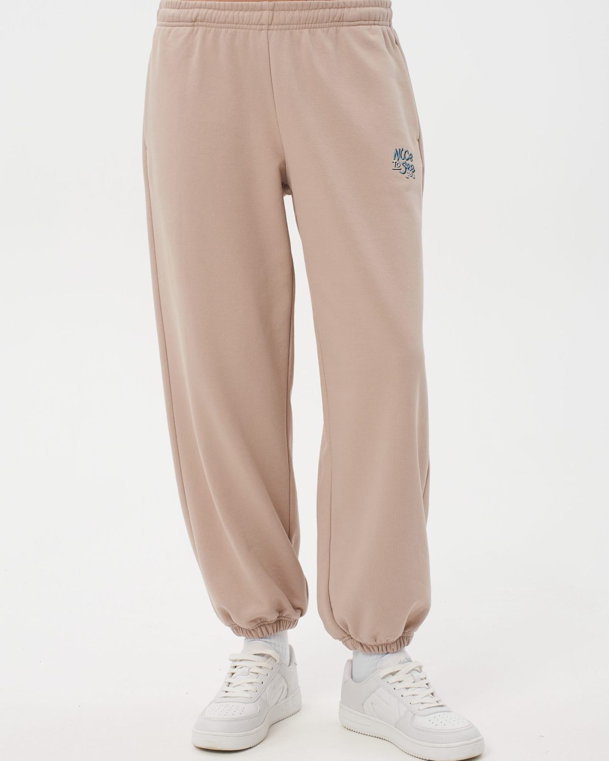 Брюки джоггеры Sweet nature Nikasport, W4SN83-CAP, цвет капучино