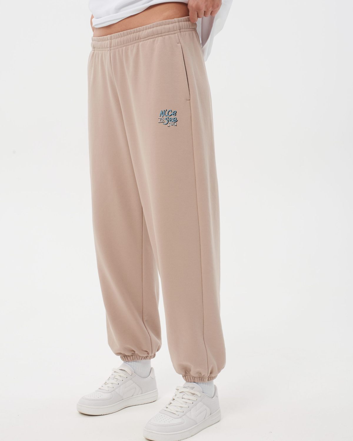 Брюки джоггеры Sweet nature Nikasport, W4SN83-CAP, цвет капучино