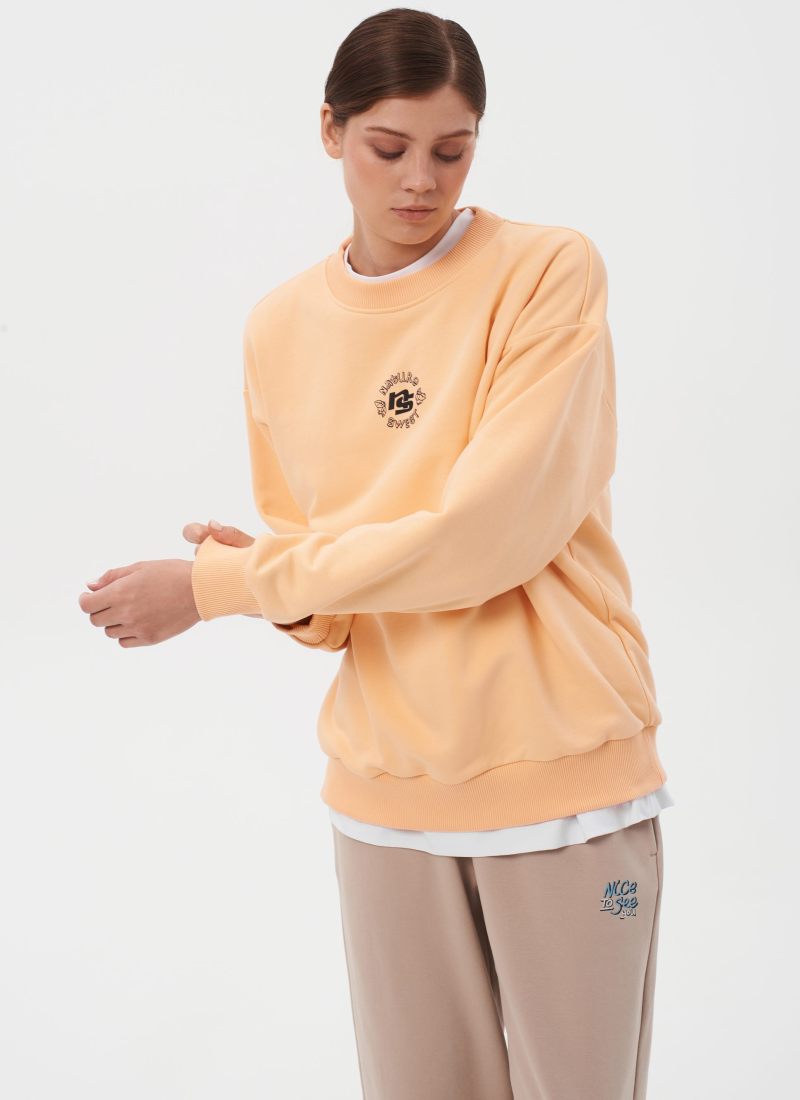 Свитшот Sweet nature Nikasport, W4SN33-PEA, цвет персик