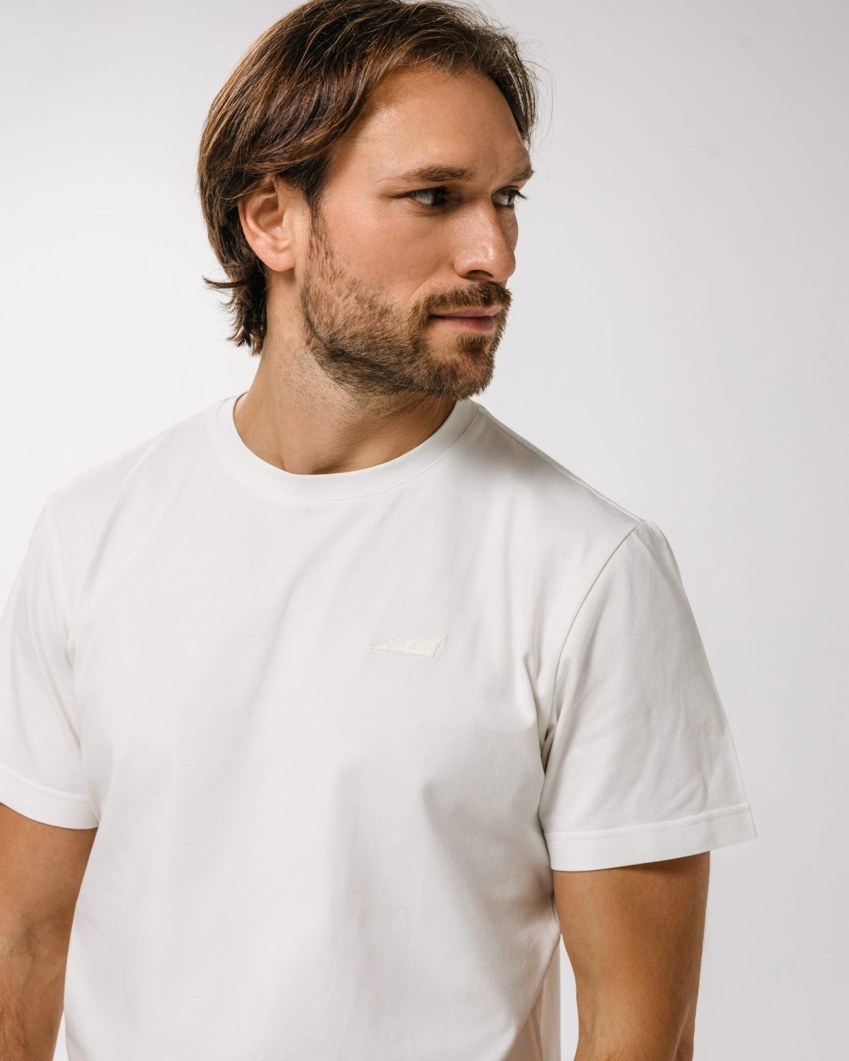 Футболка Regular Сlassic Nikasport, CL11-M11-WHT, цвет белый