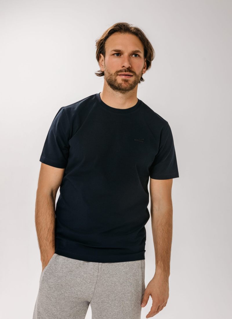 Футболка Regular Сlassic Nikasport, CL11-M11-DRK/BLU, цвет темно-синий