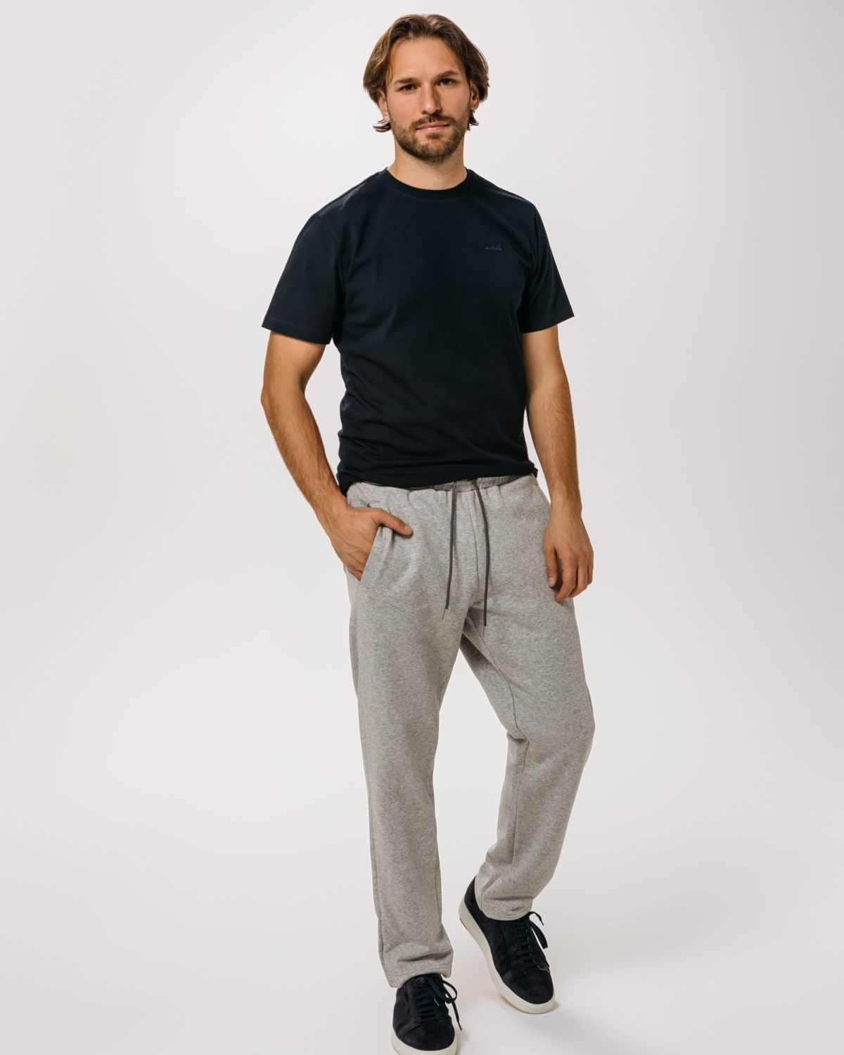 Футболка Regular Сlassic Nikasport, CL11-M11-DRK/BLU, цвет темно-синий