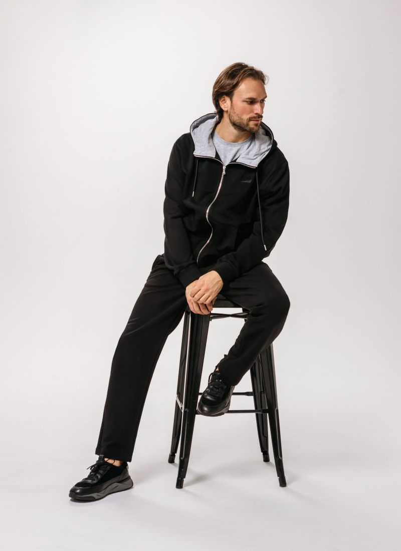 Брюки прямые Classic Nikasport, CL54-M113-BLK, цвет черный