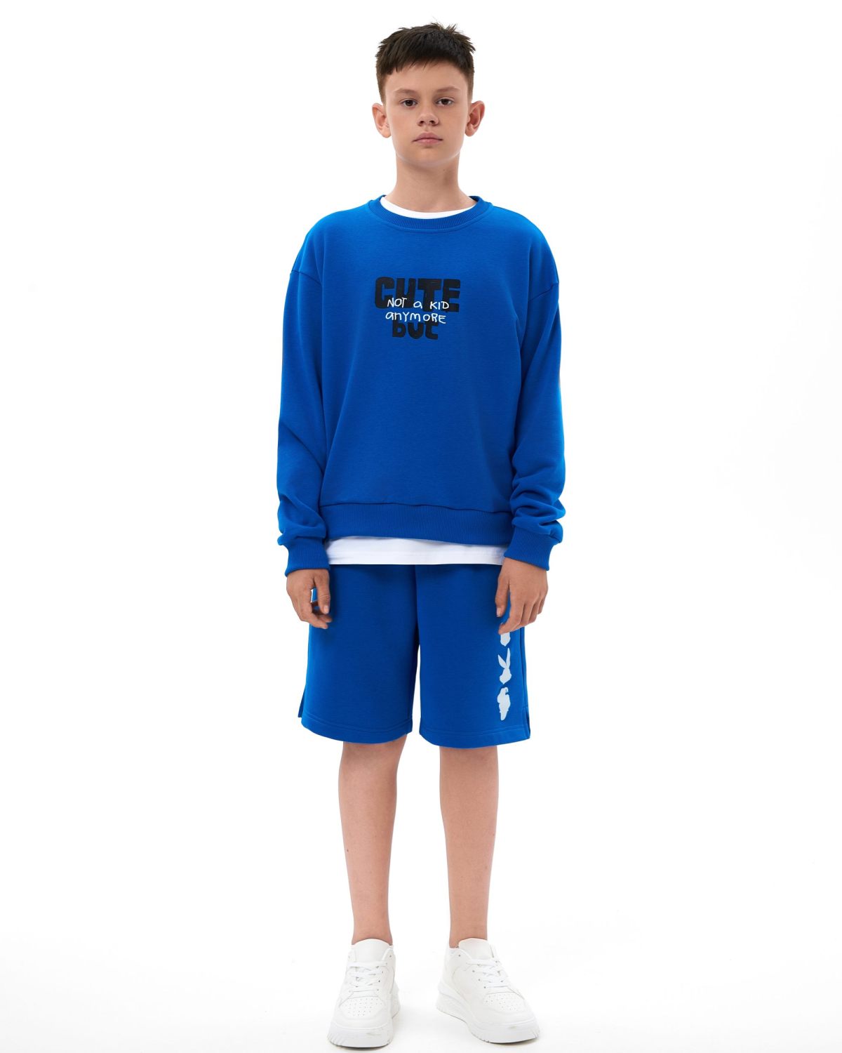 Свитшот Naka Nikasport, B7NK33-BLU, цвет синий