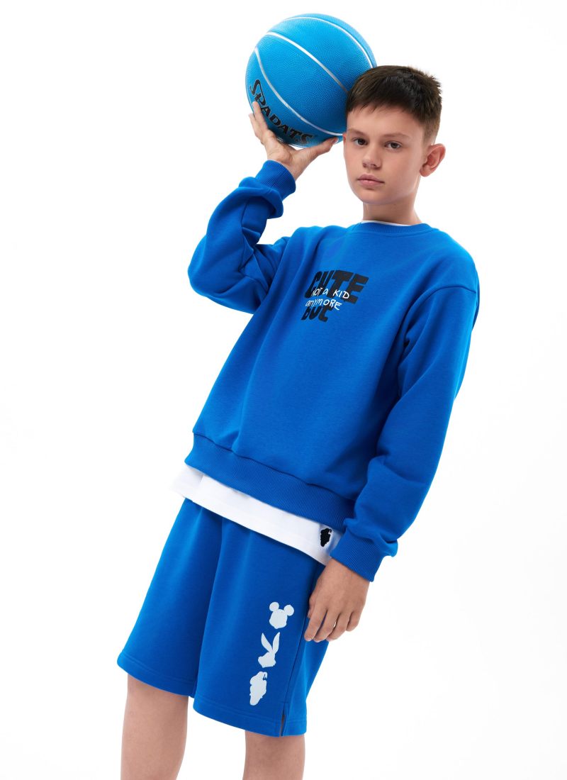 Свитшот Naka Nikasport, B7NK33-BLU, цвет синий