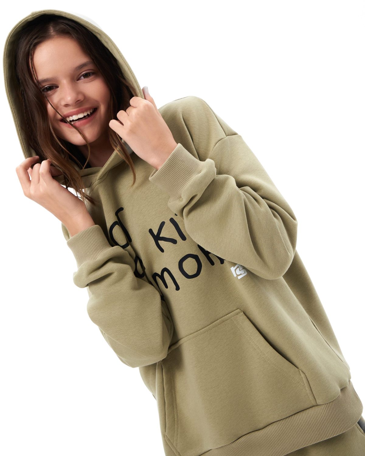 Худи Naka Nikasport, B7NK36-OLV, цвет оливковый