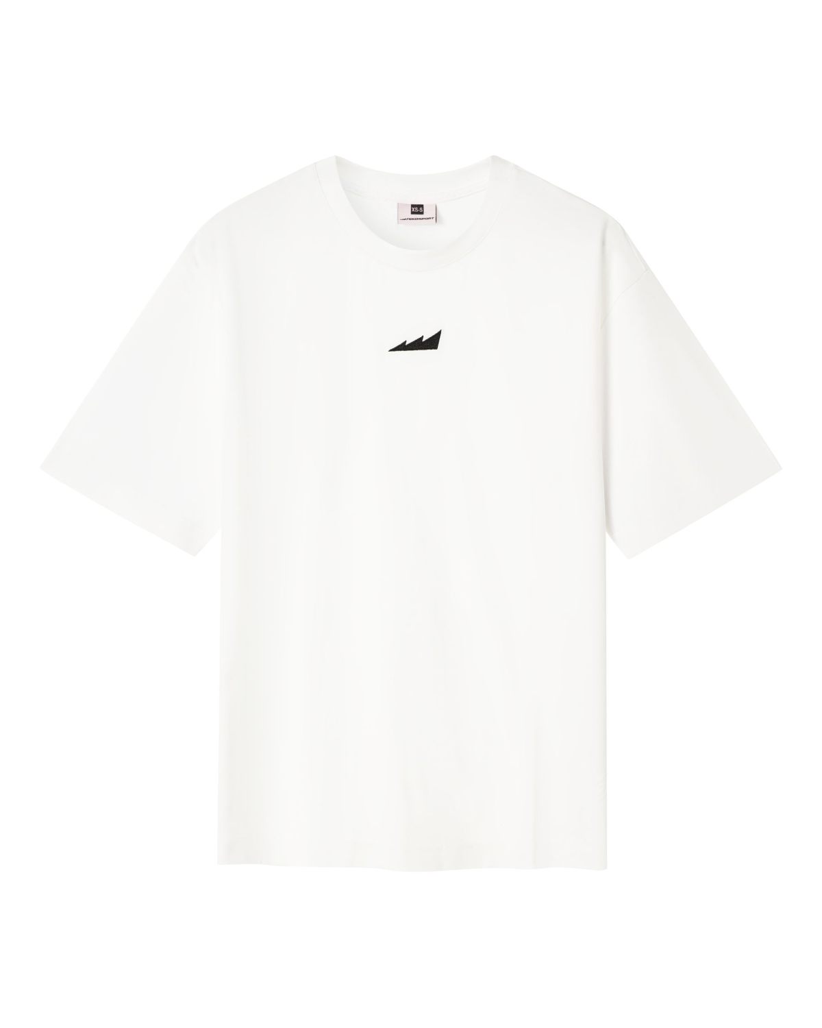 Футболка Oversize Black & White Nikasport, BW12-W32-WHT, цвет белый